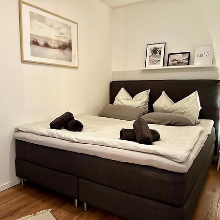 מגדבורג Geraeumiges 2R City-Apartment Uninaehe Mit Tv Streaming, Terrasse מראה חיצוני תמונה